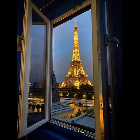 Eiffel Tower Romantic View Appartement Parijs Buitenkant foto