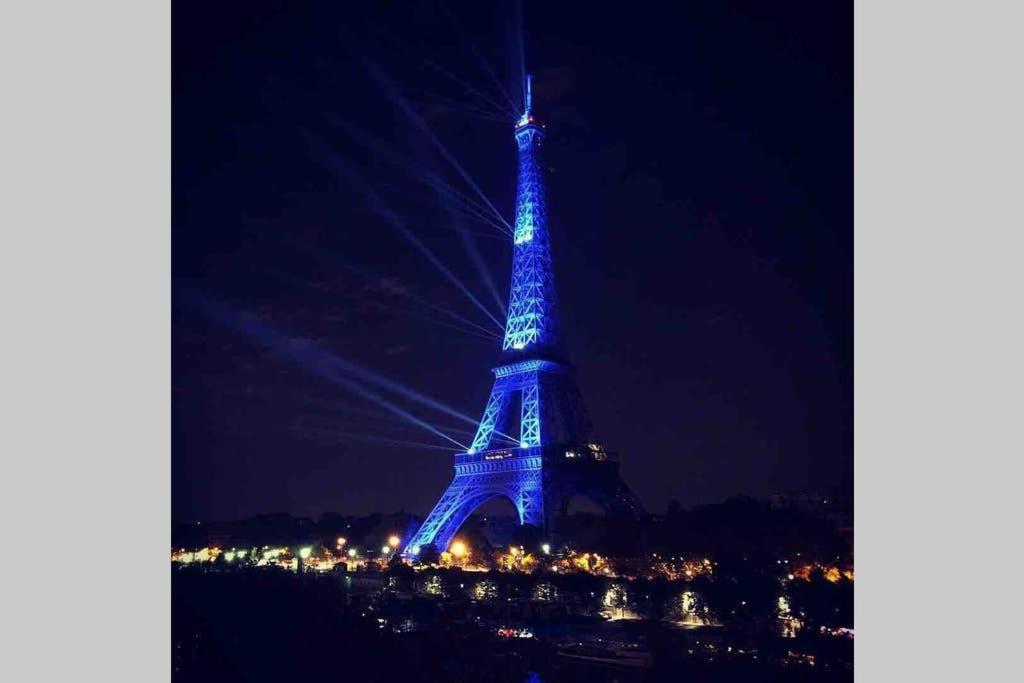 Eiffel Tower Romantic View Appartement Parijs Buitenkant foto