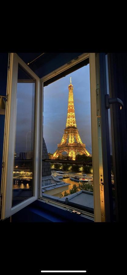 Eiffel Tower Romantic View Appartement Parijs Buitenkant foto